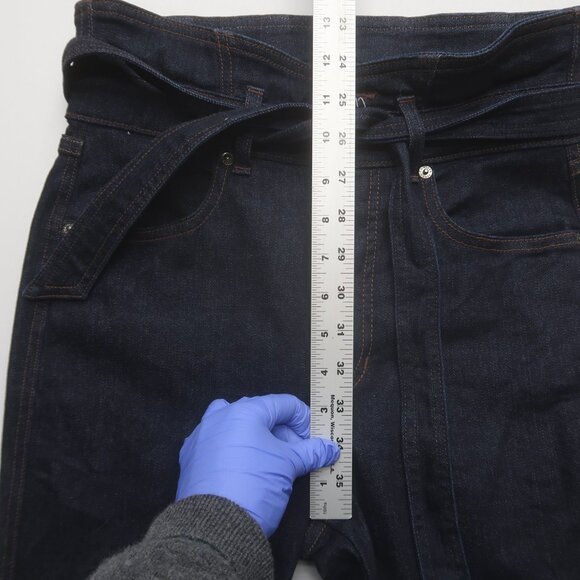 Veronica Beard Sheridan Exaggerated Flare Jean in Indigo Size 28 - Picture 12 of 14